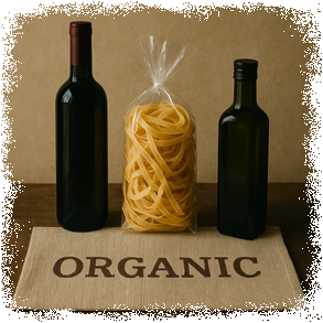 Økologisk mad og drikke