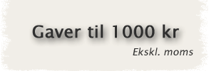 Gaver til 1000 kr