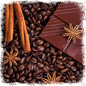 Kaffebønner med smag