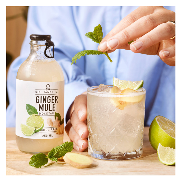 Sir James 101<br />Alkoholfri Ginger Mule
