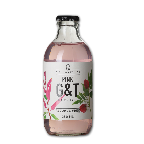 Sir James 101<br />Alkoholfri Pink G&T