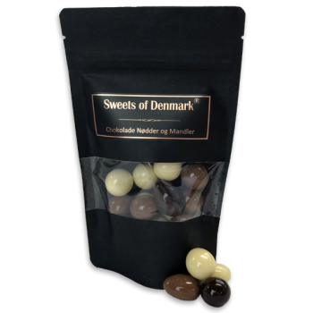 Chokolade Mandler og Nødder i poser