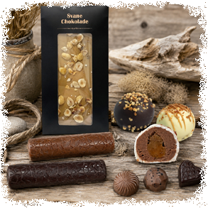 Chokolade og tr&oslash;fler fra Thy