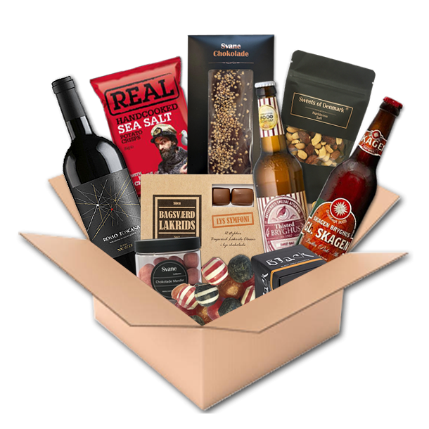 Weekend Hyggekasse<br />Vin &amp; �l