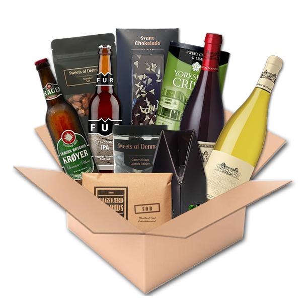 Weekend Hyggekasse<br />Vin &amp; �l