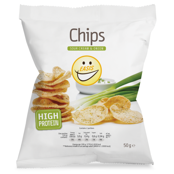 Easis Chips Sour Cream &amp; Onion