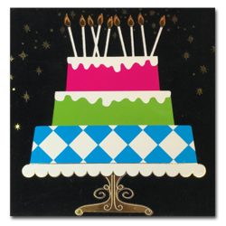 Anledningskort med kuvert<br />Kvadratisk