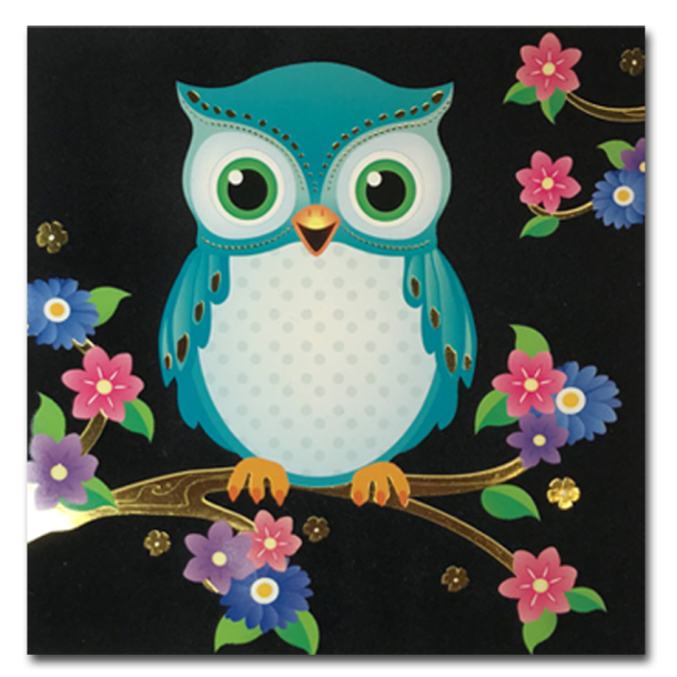 Anledningskort med kuvert<br />Kvadratisk