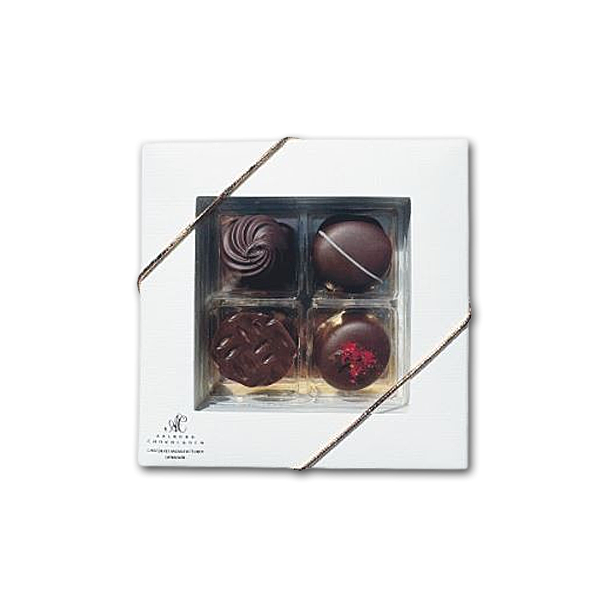 Aalborg Chokoladen<br />Luksus chokolade uden tilsat sukker (4 stk)