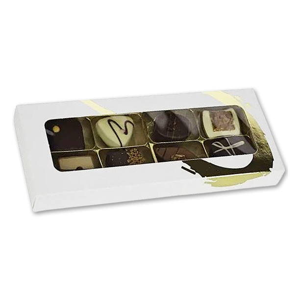 Luxus Chokolade i �ske med rude (8 stk)