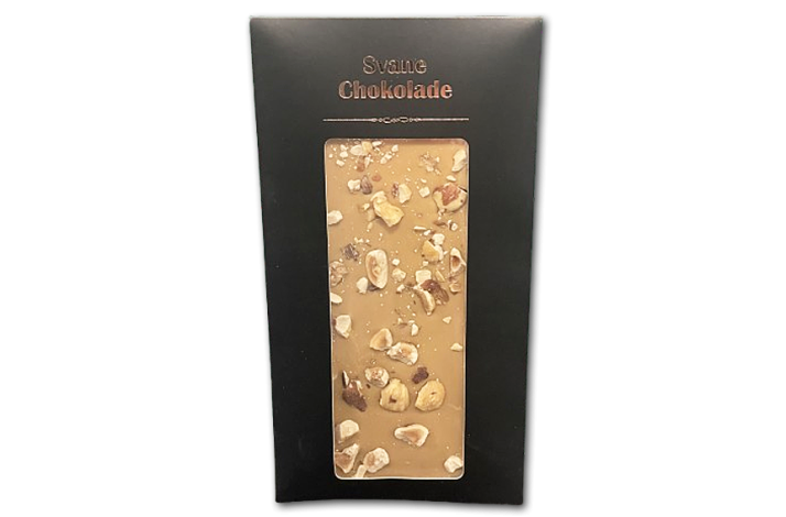 Svane Chokolade<br />Dulche Chokolade med Hasseln�dder