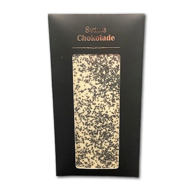 Svane Chokolade<br />Hvid Chokolade med Lakrids