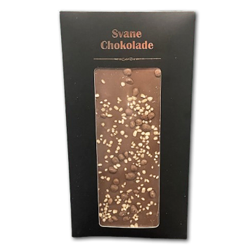 Svane Chokolade<br />Lys Chokolade med Krokant knas