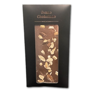 Svane Chokolade<br />Lys Chokolade med Blandede n�dder