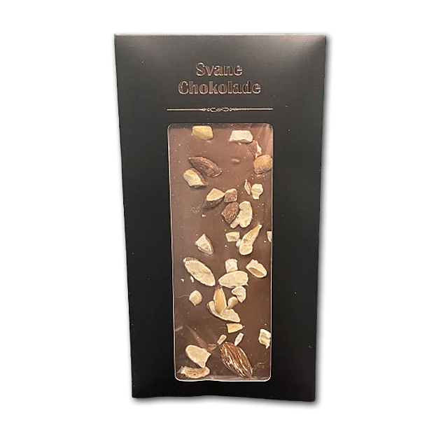 Svane Chokolade<br />Lys Chokolade med Blandede n�dder
