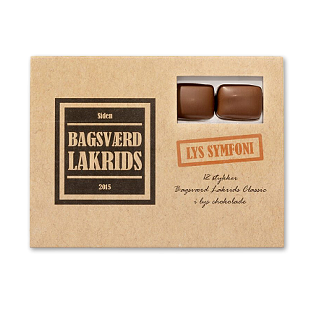 Bagsv�rd Lakrids Lys Symfoni<br />12 stk i �ske
