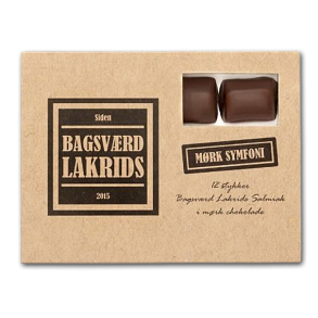 Bagsvrd Lakrids Mrk Symfoni<br />12 stk i ske