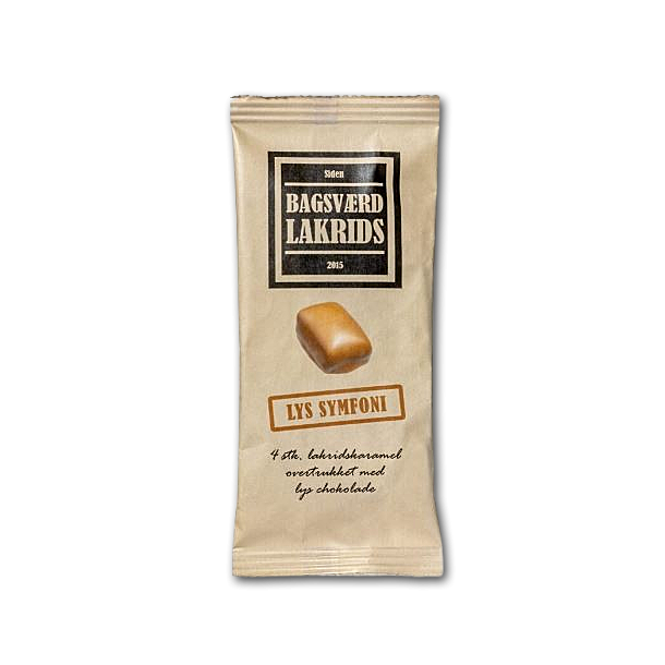 Bagsvrd Lakrids Lys Symfoni<br />4 stk i pose