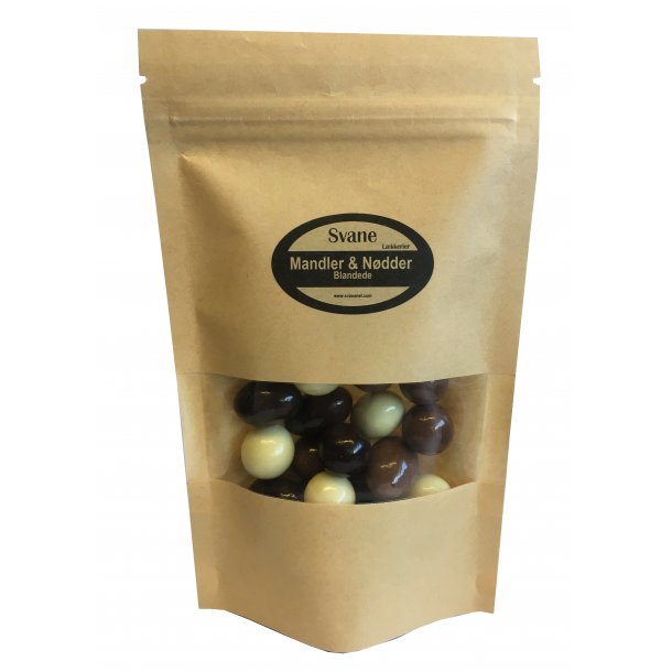 Blandede Mandler og Ndder