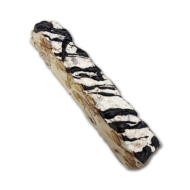 Fransk nougat med mandler og chokolade