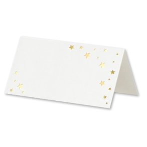 Bordkort med Stjerner 10 stk.