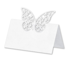 Bordkort med Sommerfugl<br />10 stk.