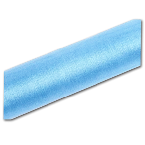 Organza Bordlber<br />Lysebl