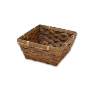 Kurv brun lille firkantet