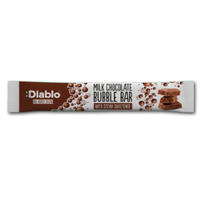 Diablo Chokolade Bubble Bar<br />Ikke tilsat sukker