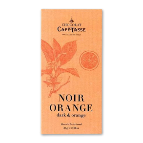 Caf-Tasse Mrk chokolade med orangesmag