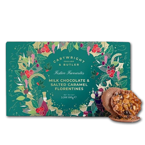 Florentiner med mlkechokolade og Saltkaramel