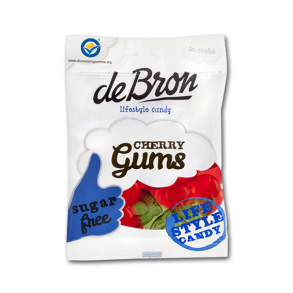 De Bron Sukkerfri Cherry Gums