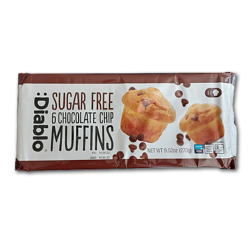 Diablo Chocolate Chip Muffin Sukkerfri