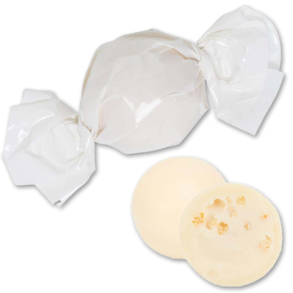 Hvide Chokoballs 10 stk.