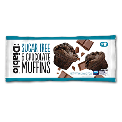 Diablo Chokolade Muffin Sukkerfri