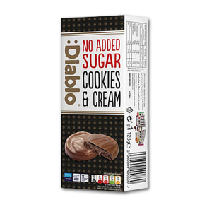 Diablo Cookies & Cream, mrk<br />Ikke tilsat sukker