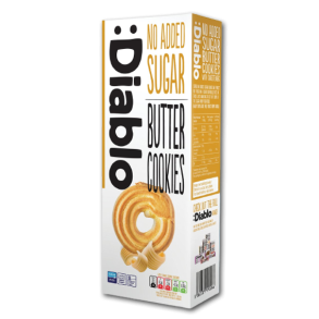 Diablo Butter Cookies<br />Ikke tilsat sukker