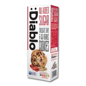 Diablo Chocolate Chip Cookies med Gojibr<br />Ikke tilsat sukker