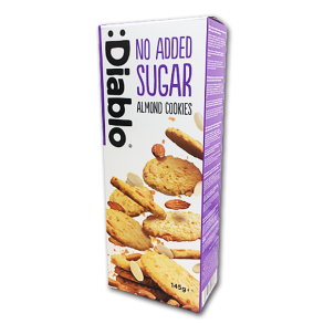 Diablo Mandel Cookies<br />Ikke tilsat sukker
