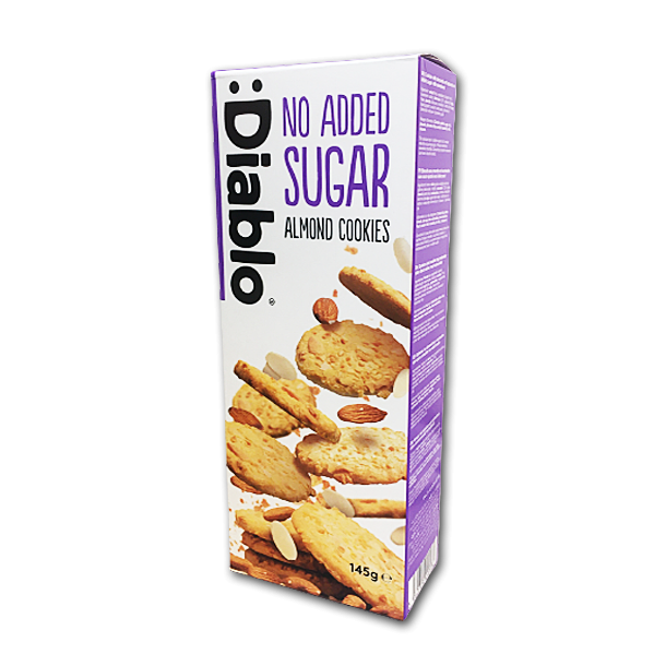 Diablo Mandel Cookies<br />Ikke tilsat sukker
