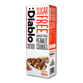 Diablo Peanut Cookies med chokolade<br />Sukkerfri