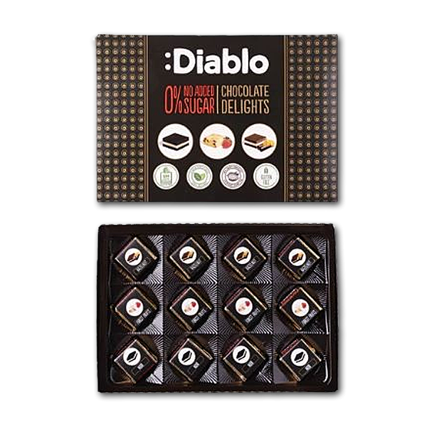 Diablo Chocolate Delights<br />Ikke tilsat sukker