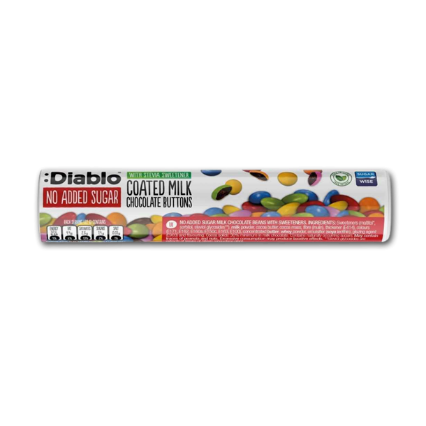 Diablo Chokoladeknapper uden tilsat sukker