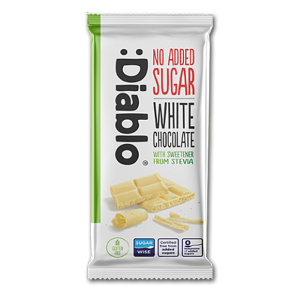Diablo Hvid chokolade Ikke tilsat sukker