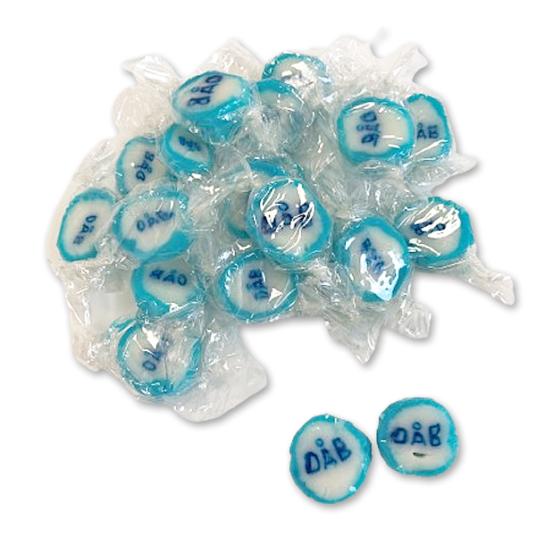 Dbsbolsjer lysebl - enkeltvis indpakkede