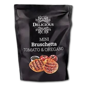 Mini Bruschetta<br />Tomat og Oregano