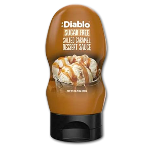 Diablo Dessertsauce med Saltkaramel uden tilsat sukker