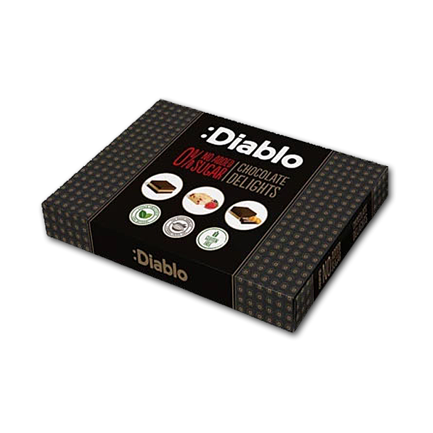 Diablo Chocolate Delights<br />Ikke tilsat sukker