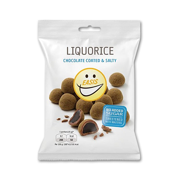 Easis Chokolade Lakrids uden tilsat sukker