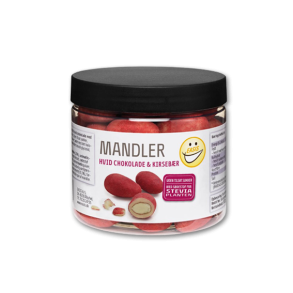 Easis Mandler med hvid chokolade og Kirsebr uden tilsat sukker